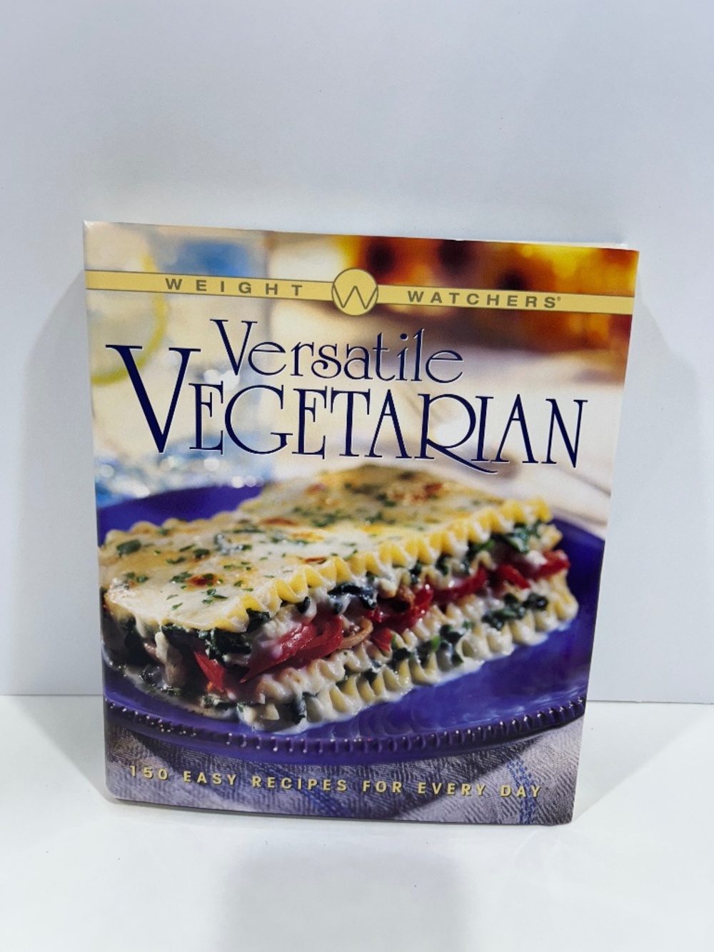 Vintage Weight Watchers Magazine "Versatile VEGETARIAN" food recipes-(Hardcover)